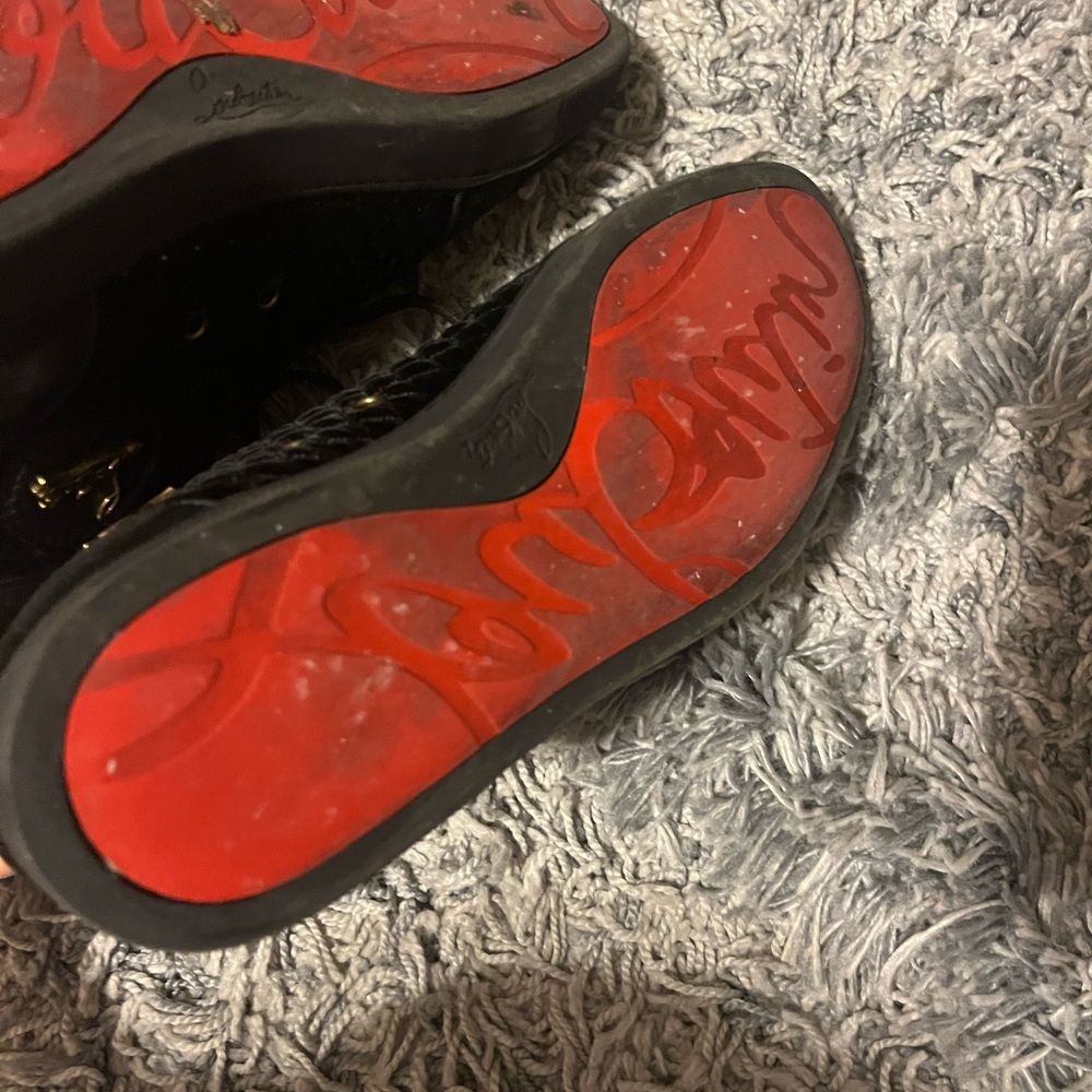 Christian Louboutin Black Sneakers - Picture 8 of 10